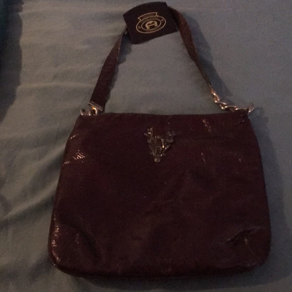 Vintage Etienne Aigner purse with mirror
